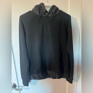 Women’s small black sweatshirt.